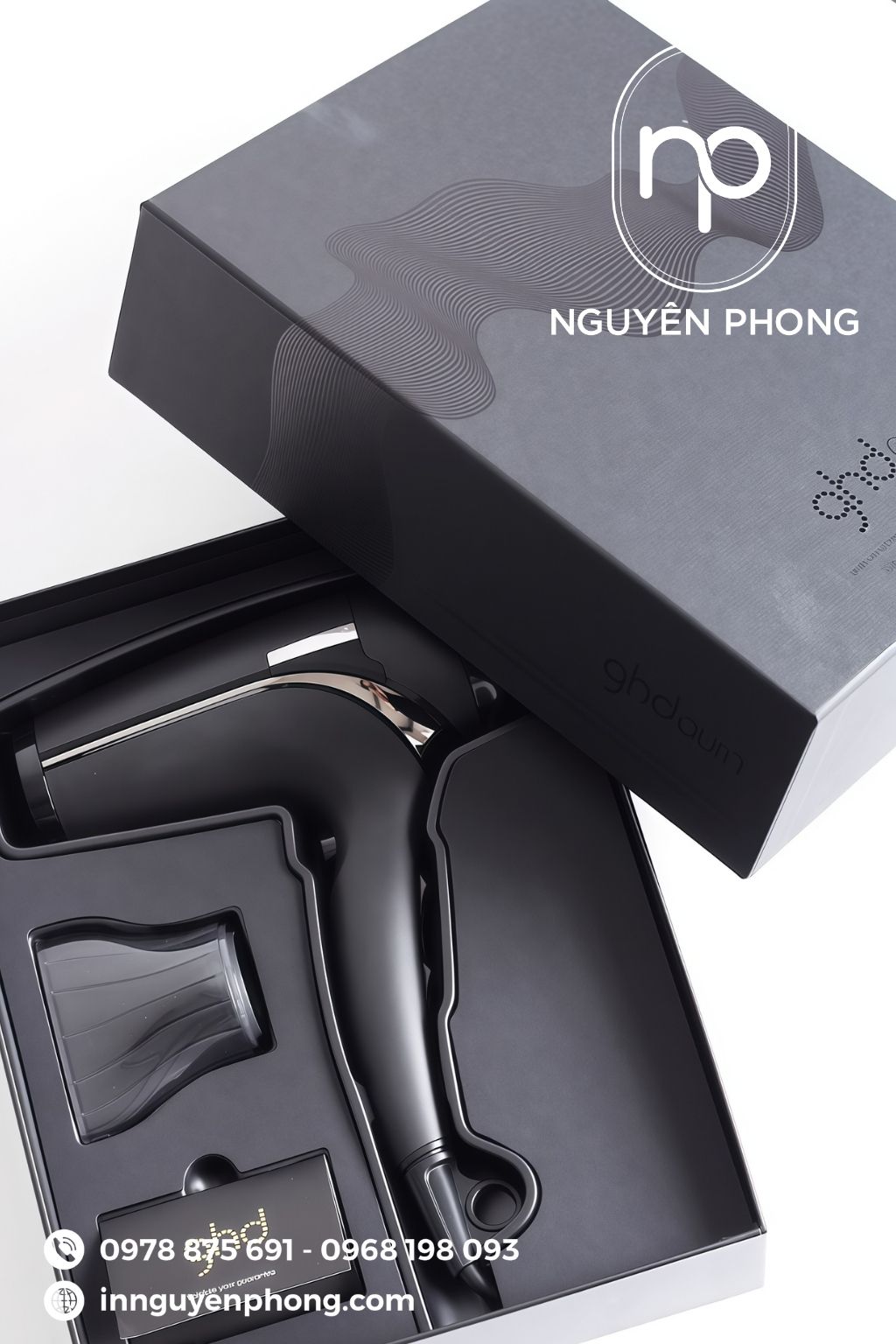 Mẫu hộp carton đựng máy sấy âm dương cao cấp 